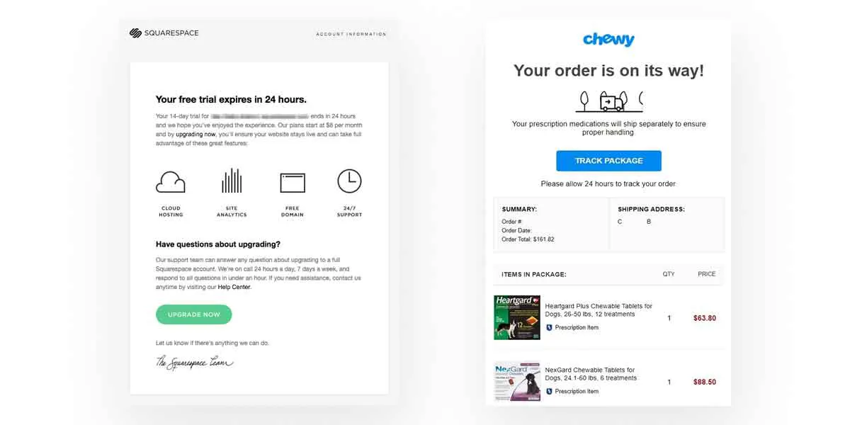 Transactional Emails