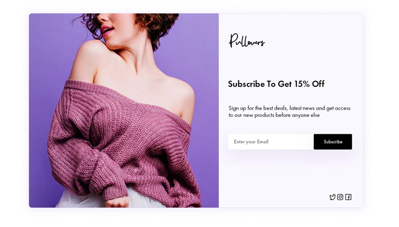 discount codes, popup, emails, follow-up